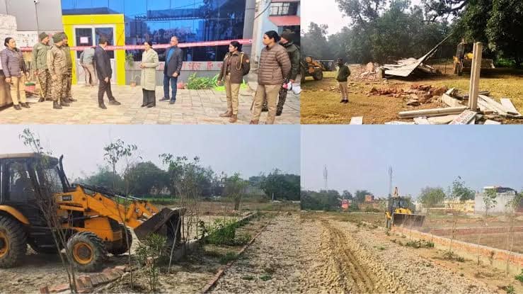 लखनऊ में अतिक्रमण और अवैध पार्किंग बनी जानलेवा: दमकल-एम्बुलेंस जाम में फंसती रहीं, डालीगंज में नाले की दुर्गंध से त्राहि