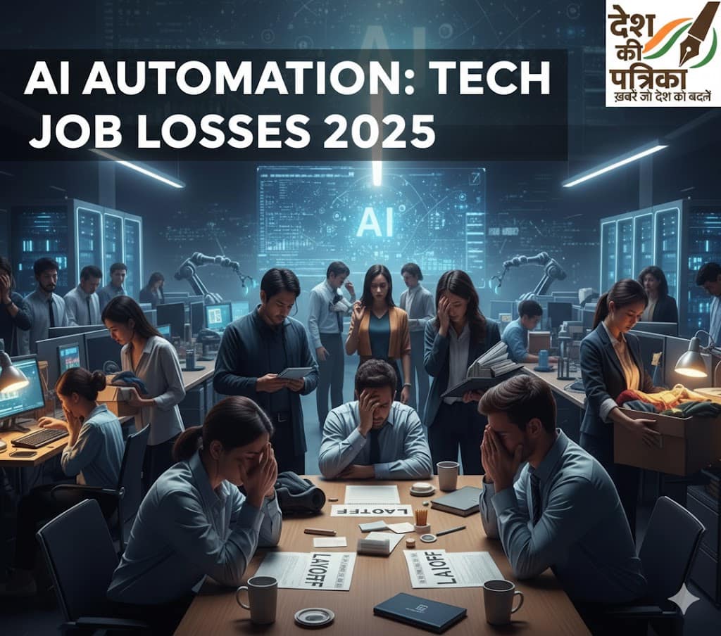 टेक इंडस्ट्री में 2025 का काला साया: 1 लाख से ज्यादा छंटनियां, AI ने छीनी नौकरियां; भारत की IT कंपनियां भी कटघरे में